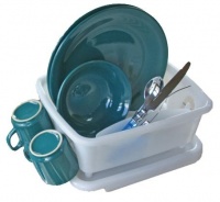 Camco 43511 RV Mini Dish Drainer and Tray Camco 43511 RV Mini Dish Drainer and Tray