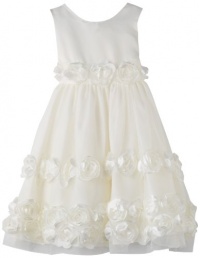 Bonnie Jean Girls 2-6X Bonaz Trim Dress, Ivory, 5 Bonnie Jean Girls 2-6X Bonaz Trim Dress, Ivory, 5