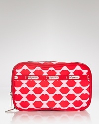 Get pretty organized with this LeSportsac cosmetics case, styled in a fresh for the season print. Get pretty organized with this LeSportsac cosmetics case, styled in a fresh for the season print.