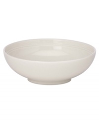 The perfect presentation for ripe fruit, a savory side or an ice cream sundae. Fresh and understated, this collection features a pure white glaze and elegant modern lines that evoke winter's snow-capped slopes. The perfect presentation for ripe fruit, a savory side or an ice cream sundae. Fresh and understated, this collection features a pure white glaze and elegant modern lines that evoke winter's snow-capped slopes.