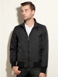 GUESS Nylon Wind Bomber Jacket GUESS Nylon Wind Bomber Jacket