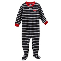 Carter's Boys One-piece mom's little hero Micro Fleece Footed Blanket Sleeper Pajama (12 Months) Carter's Boys One-piece mom's little hero Micro Fleece Footed Blanket Sleeper Pajama (12 Months)