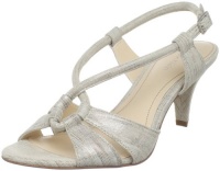 Calvin Klein Women's Phenix Slingback Sandal,Silver,8 M US