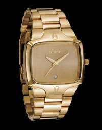 Nixon Watches - Men's The Player Watch in Gold The Player Nixon Watches - Men's The Player Watch in Gold The Player