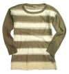 Dkny Womens Pull Over Knit Crewneck Sweater - Style KCMUS411