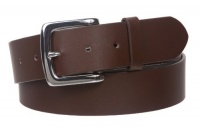 1 1/2 (38mm) Square Nickel Free Snap On Plain Non-Leather Jean Belt Size: S/M - 30~32 Color: Brown 1 1/2 (38mm) Square Nickel Free Snap On Plain Non-Leather Jean Belt Size: S/M - 30~32 Color: Brown