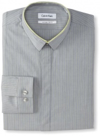 Calvin Klein Men's X Extreme Slim Fit Stripe Dress Shirt Calvin Klein Men's X Extreme Slim Fit Stripe Dress Shirt