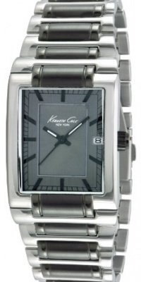 Kenneth Cole New York Men's KC3916 Analog Gunmetal Dial Watch Kenneth Cole New York Men's KC3916 Analog Gunmetal Dial Watch