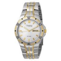 Caravelle by Bulova Men's 45C24 Stainless Steel Bracelet Silver Dial Watch