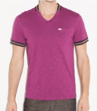 G by GUESS Colbert V-Neck Top, PURPLE TULIP (MEDIUM) G by GUESS Colbert V-Neck Top, PURPLE TULIP (MEDIUM)