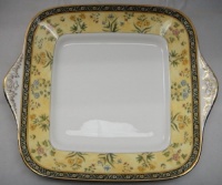 Wedgwood India Handled Square Cake Plate