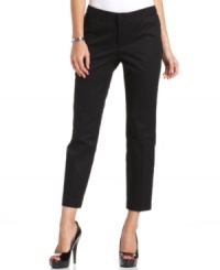 Looking for a pair of pants that's warm-weather ready and totally versatile? Rampage has got you covered! Cropped in design and featuring cool details (zippered hem!), these trousers move seamlessly from day to night. (Clearance) Looking for a pair of pants that's warm-weather ready and totally versatile? Rampage has got you covered! Cropped in design and featuring cool details (zippered hem!), these trousers move seamlessly from day to night. (Clearance)