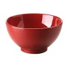 A brilliant Cherry Red dinnerware assortment in a color only achievable by Waechtersbach. Bring energy to a classic or contemporary table with these beautiful ceramic dinnerware items. Made in Germany. Dishwasher safe.