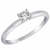 DivaDiamonds 1/4 ct. Round Diamond Solitaire Engagement Ring in 14K Gold