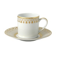 Hailing from the legendary region of Limoges, France, Bernardaud has been crafting fine porcelain creations of exquisite beauty for over 100 years. Inspired by the grandeur of 19th century French porcelain, with a motif created by renowned porcelain painter Pierre-Louis Dagoty, this regal collection is opulent and grand, dinnerware worthy of your finest occasions. Hailing from the legendary region of Limoges, France, Bernardaud has been crafting fine porcelain creations of exquisite beauty for over 100 years. Inspired by the grandeur of 19th century French porcelain, with a motif created by renowned porcelain painter Pierre-Louis Dagoty, this regal collection is opulent and grand, dinnerware worthy of your finest occasions.