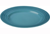 Le Creuset Stoneware 10-Inch Salad Plate, Caribbean Le Creuset Stoneware 10-Inch Salad Plate, Caribbean