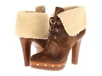 MICHAEL Michael Kors Women's Lara Platform Bootie (Mocha, 8.5) MICHAEL Michael Kors Women's Lara Platform Bootie (Mocha, 8.5)