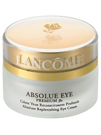 Repair. Intense Moisture. Luminosity. Lancome Laboratories sets the new standard in age-targeted eye care to visibly replenish, repair and rejuvenate the fragile eye area where the effects of daily facial movements are more pronounced.