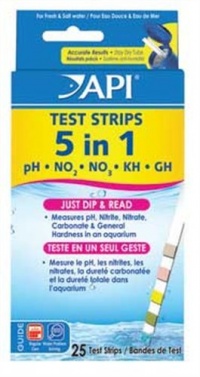 API 5 in 1 Aquarium Test Strips API 5 in 1 Aquarium Test Strips