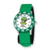 Disney Muppets Kids Kermit Green Velcro Band Time Teacher Watch