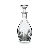 The rich, beveled pattern emphasizes the gleam of the sensuously curved crystal. The rich, beveled pattern emphasizes the gleam of the sensuously curved crystal.