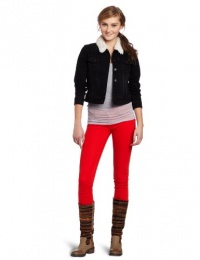 Levi's Juniors Sherpa Trucker Jacket, Black Star, X-Small Levi's Juniors Sherpa Trucker Jacket, Black Star, X-Small