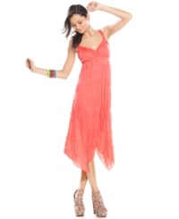 From the braided trims to the fluid, easygoing design, an abundance of pretty details elevates this dress from day-wear to dream-wear! By Planet Gold. From the braided trims to the fluid, easygoing design, an abundance of pretty details elevates this dress from day-wear to dream-wear! By Planet Gold.