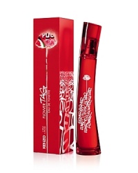 - Fresh, fruity floral- A younger take on the classic KENZOFLOWER- Inspired by the world of graffiti and self-expressionKENZO brings tagging into the world of fragrance. A mix of fruity notes like Blackcurrant and Mandarin with the feminine touch of Peony and Lily of the Valley create a youthful yet elegant scent. The new electric red bottle conveys the excitement and energy of the tagging