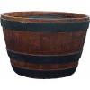 Ames Co. PBB2104OS Wine Barrel Planter