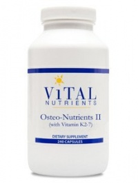 Osteo-Nutrients II 240 capsules by Vital Nutrients Osteo-Nutrients II 240 capsules by Vital Nutrients