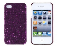 Dark Purple Sparkles Case for Apple iPhone 4, 4S (AT&T, Verizon, Sprint) Dark Purple Sparkles Case for Apple iPhone 4, 4S (AT&T, Verizon, Sprint)