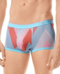 Get the coverage you need from the brand you love with these sleek and smooth stretch microfiber boxer briefs from Calvin Klein. Get the coverage you need from the brand you love with these sleek and smooth stretch microfiber boxer briefs from Calvin Klein.