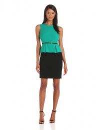 Calvin Klein Women's Sleeveless Peplum Dress Calvin Klein Women's Sleeveless Peplum Dress
