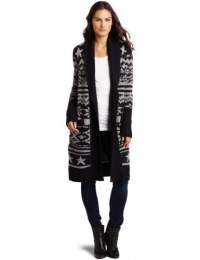 D.E.P.T. Women's Heavy Jaquard Cardigan Sweater