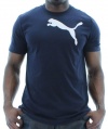 Puma Men's Cat S/S Graphic T-Shirt Tee Moisture Wicking