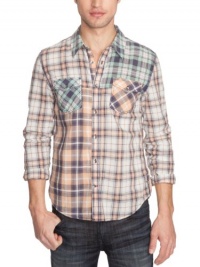 GUESS Milo Long-Sleeve Plaid Shirt GUESS Milo Long-Sleeve Plaid Shirt