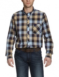 Ben Sherman Men's Ombre Gingham Long Sleeve Woven Shirt Ben Sherman Men's Ombre Gingham Long Sleeve Woven Shirt