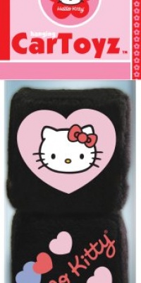 Hello Kitty Fuzzy Dice Car Toys Hello Kitty Fuzzy Dice Car Toys