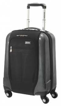 Ricardo Beverly Hills Luggage Crystal City Expandable Spinner Universal Carry-on Bag, Black, Small Ricardo Beverly Hills Luggage Crystal City Expandable Spinner Universal Carry-on Bag, Black, Small