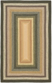 Safavieh Braided Collection BRD308A Multicolor Braided Cotton Round Area Rug, 6 Feet Round (6 Feet Round) Safavieh Braided Collection BRD308A Multicolor Braided Cotton Round Area Rug, 6 Feet Round (6 Feet Round)