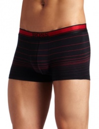 HUGO BOSS Men's Striped Boxer Brief, Black, Small HUGO BOSS Men's Striped Boxer Brief, Black, Small