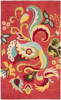 Area Rug 5x8 Rectangle Country & Floral Rust - Multi Color Color - Safavieh Blossom Rug from RugPal Area Rug 5x8 Rectangle Country & Floral Rust - Multi Color Color - Safavieh Blossom Rug from RugPal