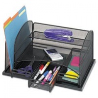 Safco Model Organizer with Three Drawers, Black Onyx (3252) Safco Model Organizer with Three Drawers, Black Onyx (3252)