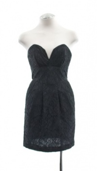 GUESS? Dress, Strapless Sweetheart Lace Mini Jet Black 5 GUESS? Dress, Strapless Sweetheart Lace Mini Jet Black 5