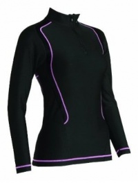 CW-X Insulator Web Top - Long-Sleeve - Women's Black/Rose Pink, S CW-X Insulator Web Top - Long-Sleeve - Women's Black/Rose Pink, S