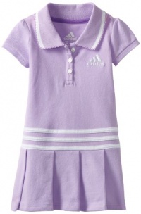 adidas Baby-Girls Infant Pretty Pleats Polo Dress, Orchid Bloom, 24 Months adidas Baby-Girls Infant Pretty Pleats Polo Dress, Orchid Bloom, 24 Months
