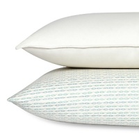 Inspired by artisan block prints, this Sky bedding collection is a burst of pattern, color and rich embroidery in 230-thread count sateen. Sheet sets and pillowcases feature an oval and dot geometric pattern. Inspired by artisan block prints, this Sky bedding collection is a burst of pattern, color and rich embroidery in 230-thread count sateen. Sheet sets and pillowcases feature an oval and dot geometric pattern.