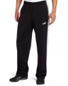 PUMA Men's Agile Track Pant, Black, Small