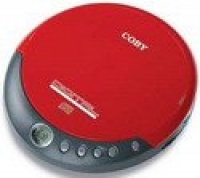 Coby CXCD109RED Personal CD Player with Stereo Headphones, Red Coby CXCD109RED Personal CD Player with Stereo Headphones, Red