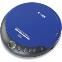 Coby CXCD109BLU Personal CD Player with Stereo Headphones, Blue Coby CXCD109BLU Personal CD Player with Stereo Headphones, Blue